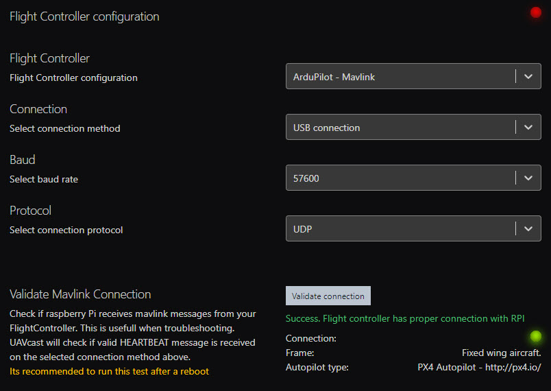 &#39;Flight Controller Selection&#39;