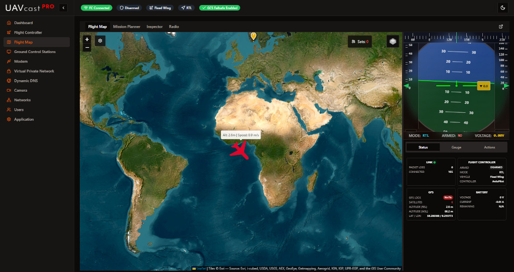 Flight Map